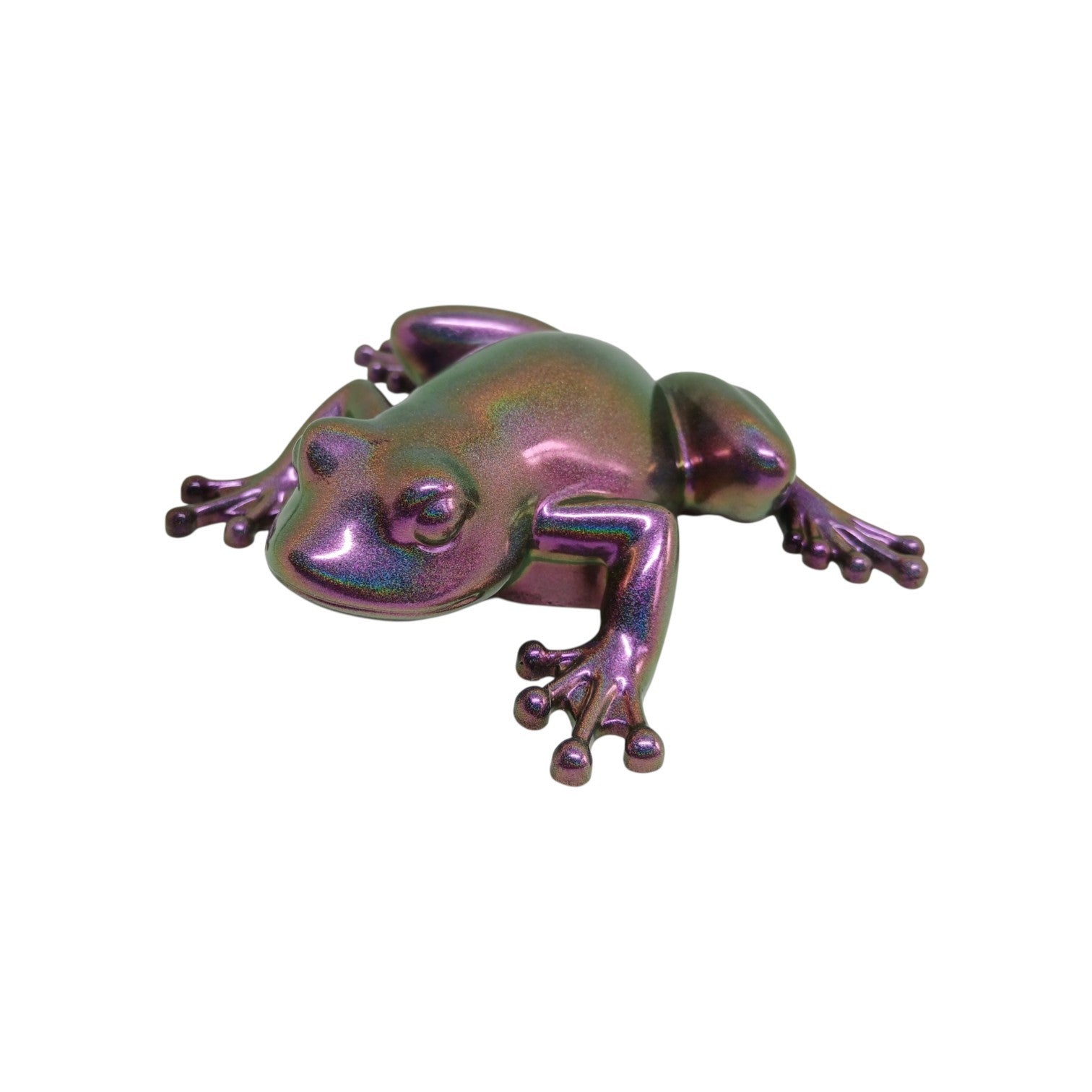 Handmade Colour-Shifting Resin Frog