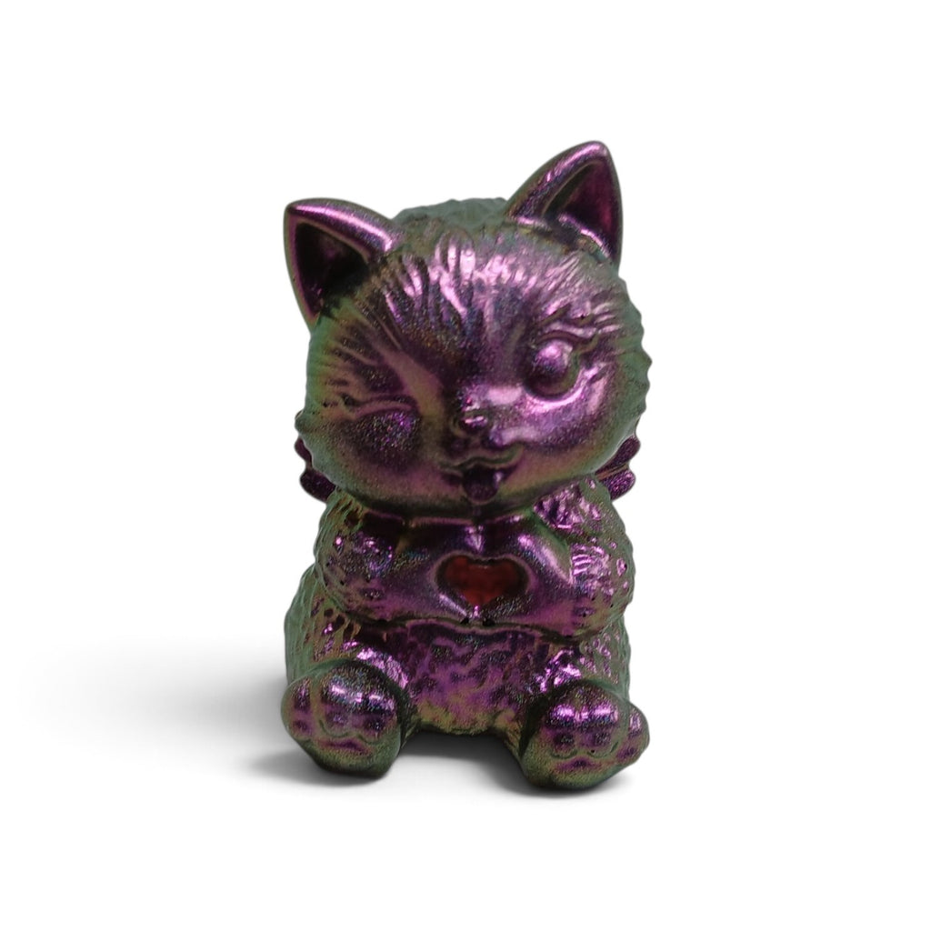 Small Handmade Resin Cat Ornament