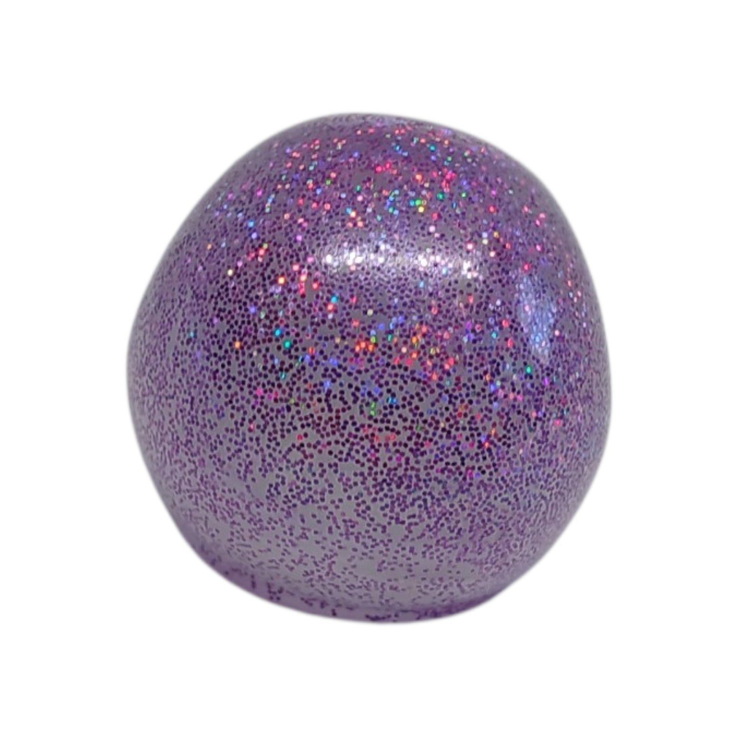 Purple glitter skull
