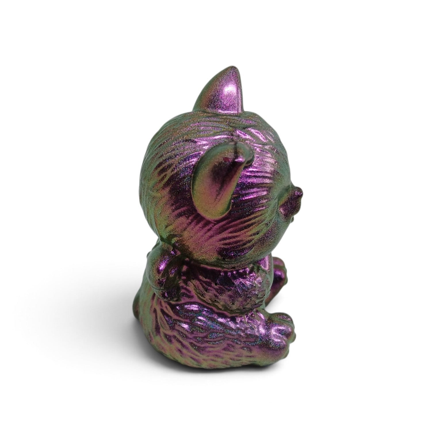 Small Handmade Resin Cat Ornament