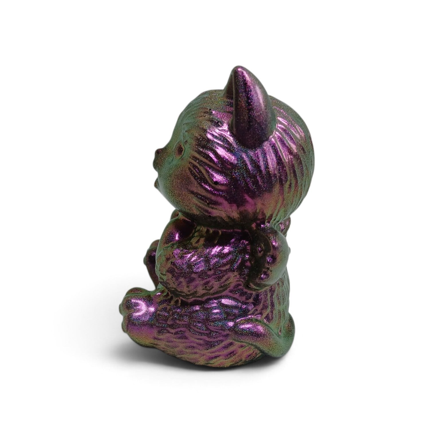 Small Handmade Resin Cat Ornament