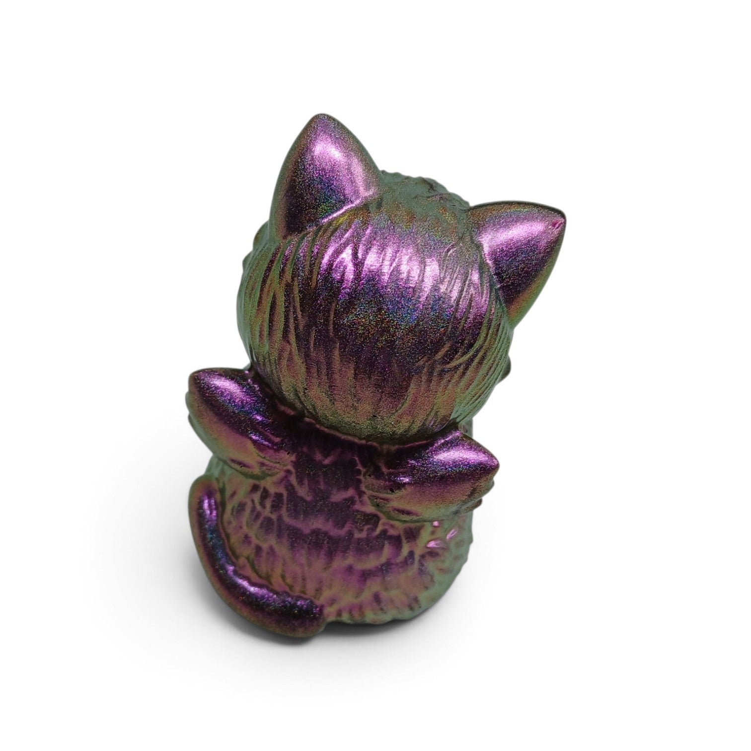 Small Handmade Resin Cat Ornament
